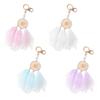 Feather Dream Catcher Charm Keychains Fashion Pendant Car Keyring Backpack Decoration Fashion Jewelry for Women Girls