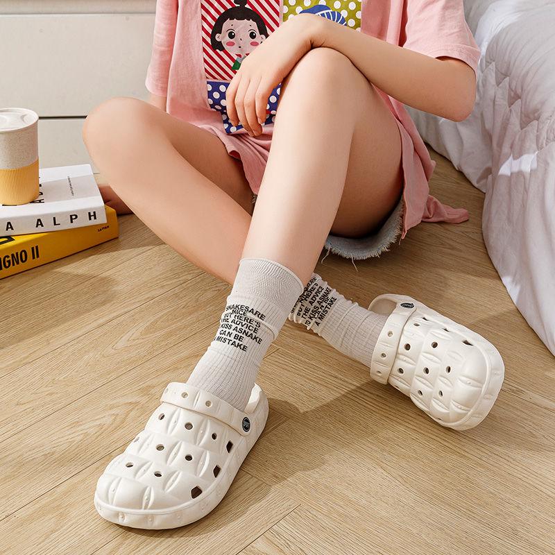 EVA Deodorant Non-Slip Thick-Soled Summer Sandals for Outdoor Wear: Cute Beach Shoes for Women & Men