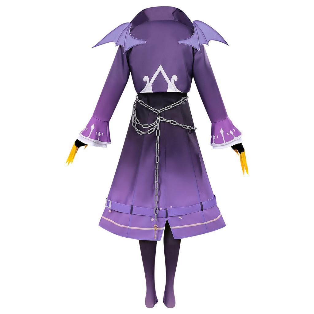 Escape Night Silent Girl Cosplay Costume For Adults And Kids With Polyester Fabric