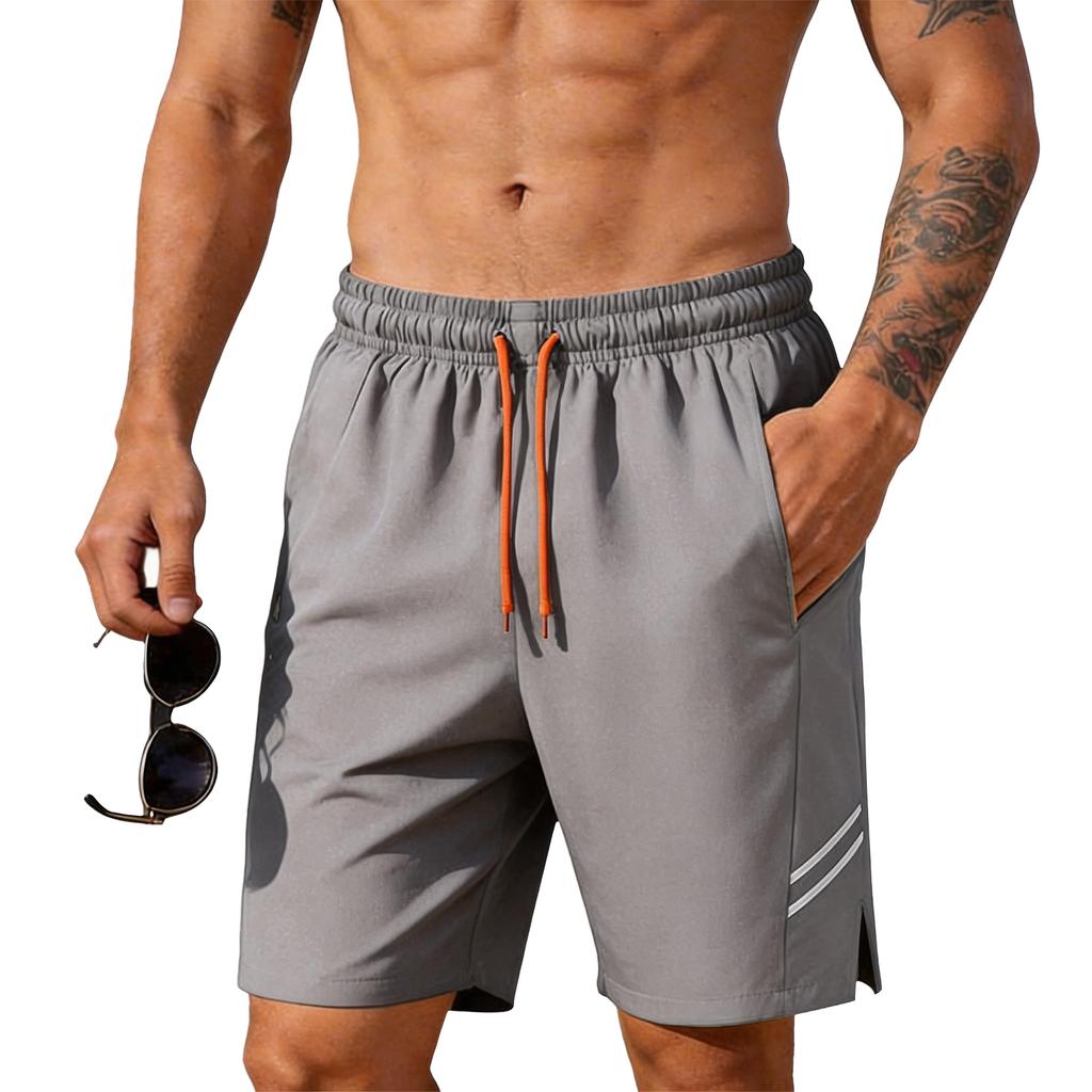 Couple's Sunscreen Shorts Running Sports Loose Beach Pants