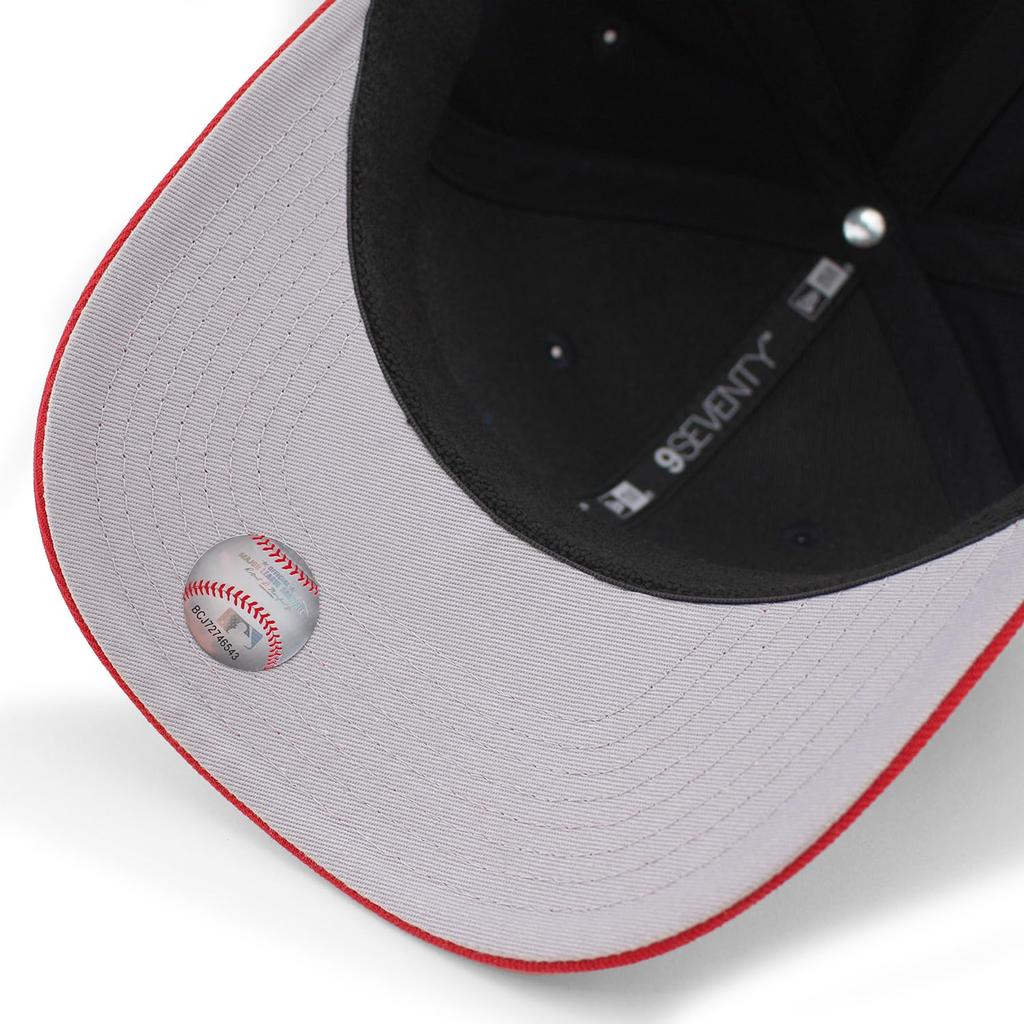 Cap 9SEVENTY Stretch Snapback Atlanta Braves MLB STRETCH SNAPBACK CAP ATLANTA BRAVES [New Era] NAVY-RED [Item]