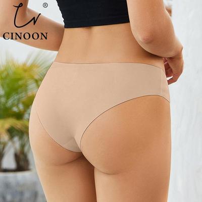 Sexy Keine Spur Höschen für Frauen Eis Seide Niedrige Taille Unterwäsche Sport Dessous G-string Slip Weibliche Intimates