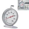 Stainless Steel Oven Thermometer Stands Monitoring Temperature Gauge for Kitchen Home Cooking