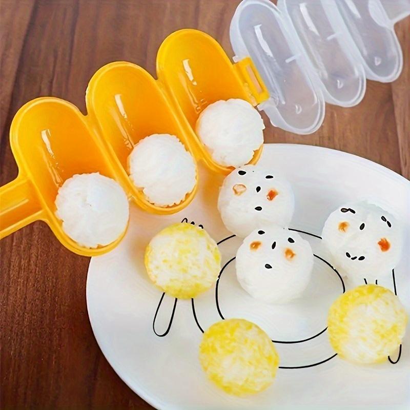 2pcs/set DIY Rice Ball Mold, 3-in-1 Rice Ball Shaker Kit, Creative Rice Ball Maker, Suitable for Lunch Boxes and Kitchen Use