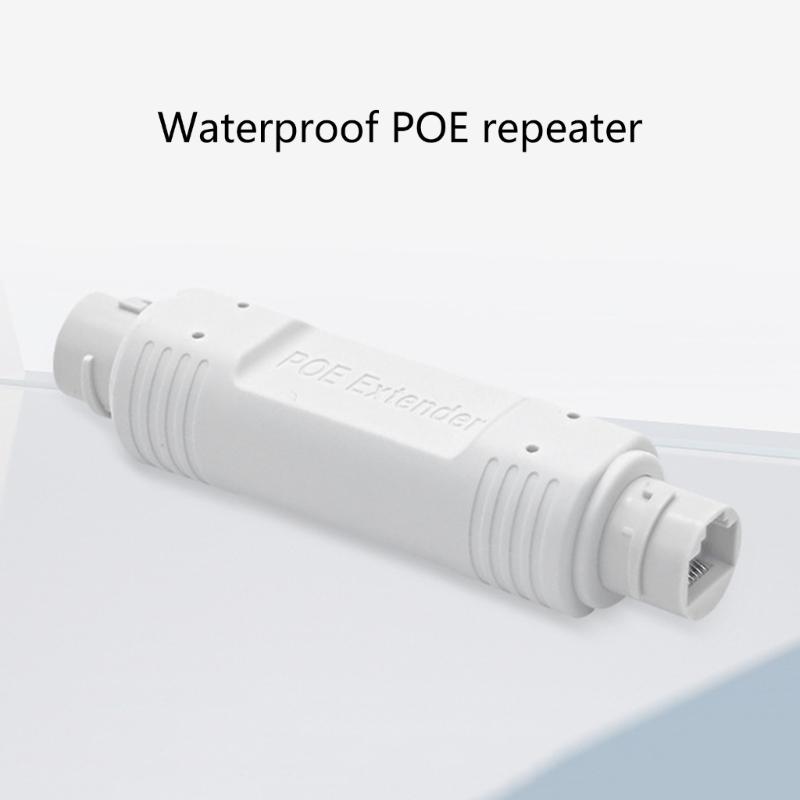 500m Extension POE Extender 10/100Mbps POE Amplifier RJ45 Ethernet POE Extender for POE Camera and Wireless