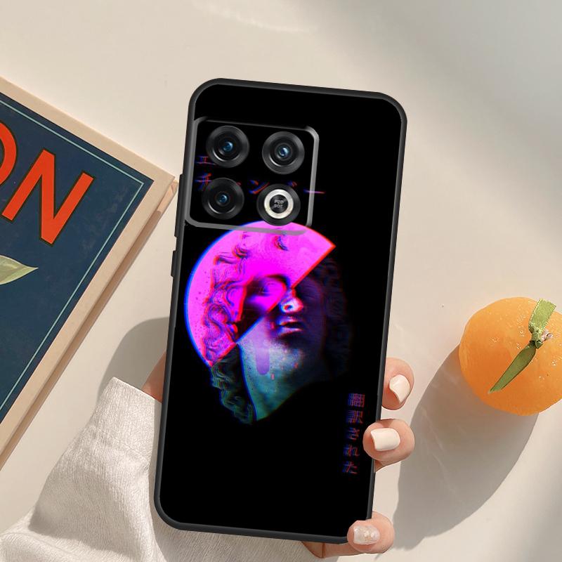 

Vaporwave Greek Sculpture Case For OnePlus 13T 10T 10R 12R 13R 15 13 12 11 10 9 Pro Nord CE 5 2 3 4 Lite N20 N30 Cover OnePlus Nord CE2Lite