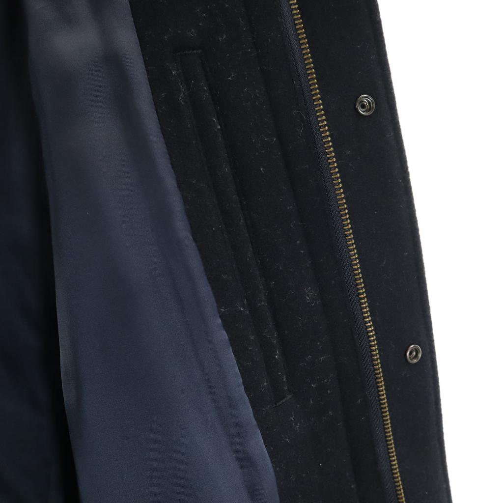 UNITED ARROWS GREEN LABEL RELAXING Melton Hoodie coat S Navy Men's Used