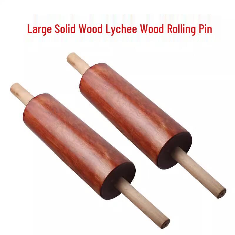 Muke Large Rosewood Rolling Pin and Dough Mallet