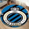 Club Brugge KV Custom Name Round Area Rug,Carpet Rug for Living Room Bedroom Sofa Playroom Decor,Non-slip Floor Mat