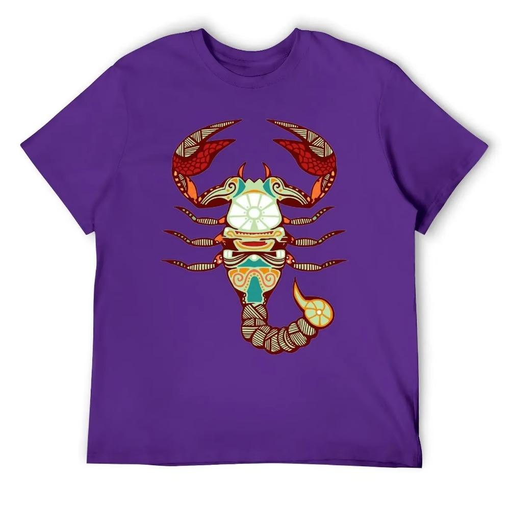 Scorpio Twelve Contellation (9) T-shirt Harajuku Motion Top Tee Premium Fitness Humor Graphic Eur Size