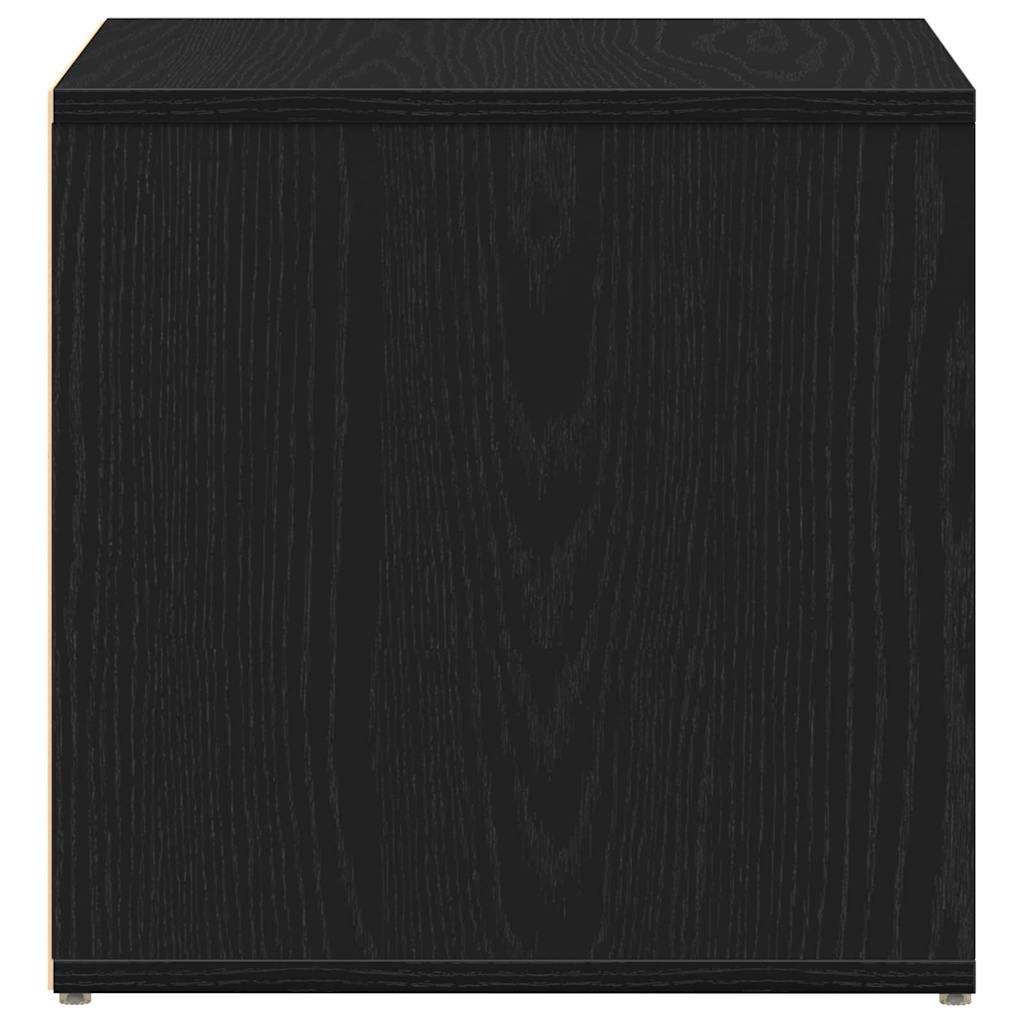 Dresser in Black Oak Look 40.5 x 40 x 40 cm Particleboard