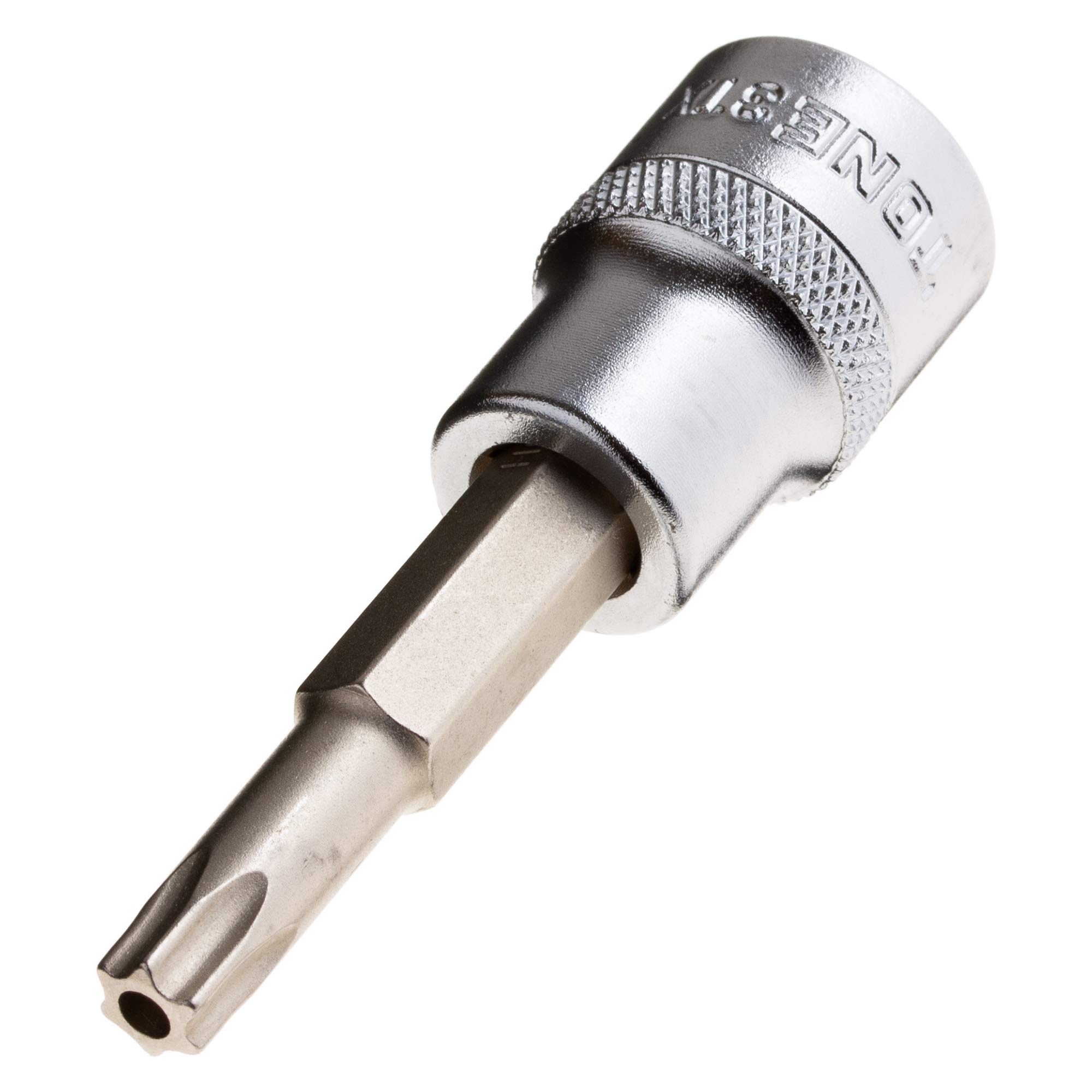 

TONE Torx Socket T40H (Tamper-Resistant) HP3TX-T40H, 9.5mm (3/8 ) Drive,