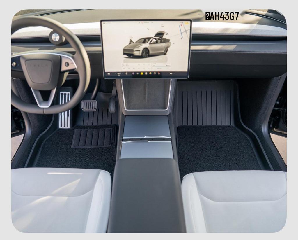 Full Coverage Floor Mats for Tesla Refreshed Model Y/YL - TPE Accessories