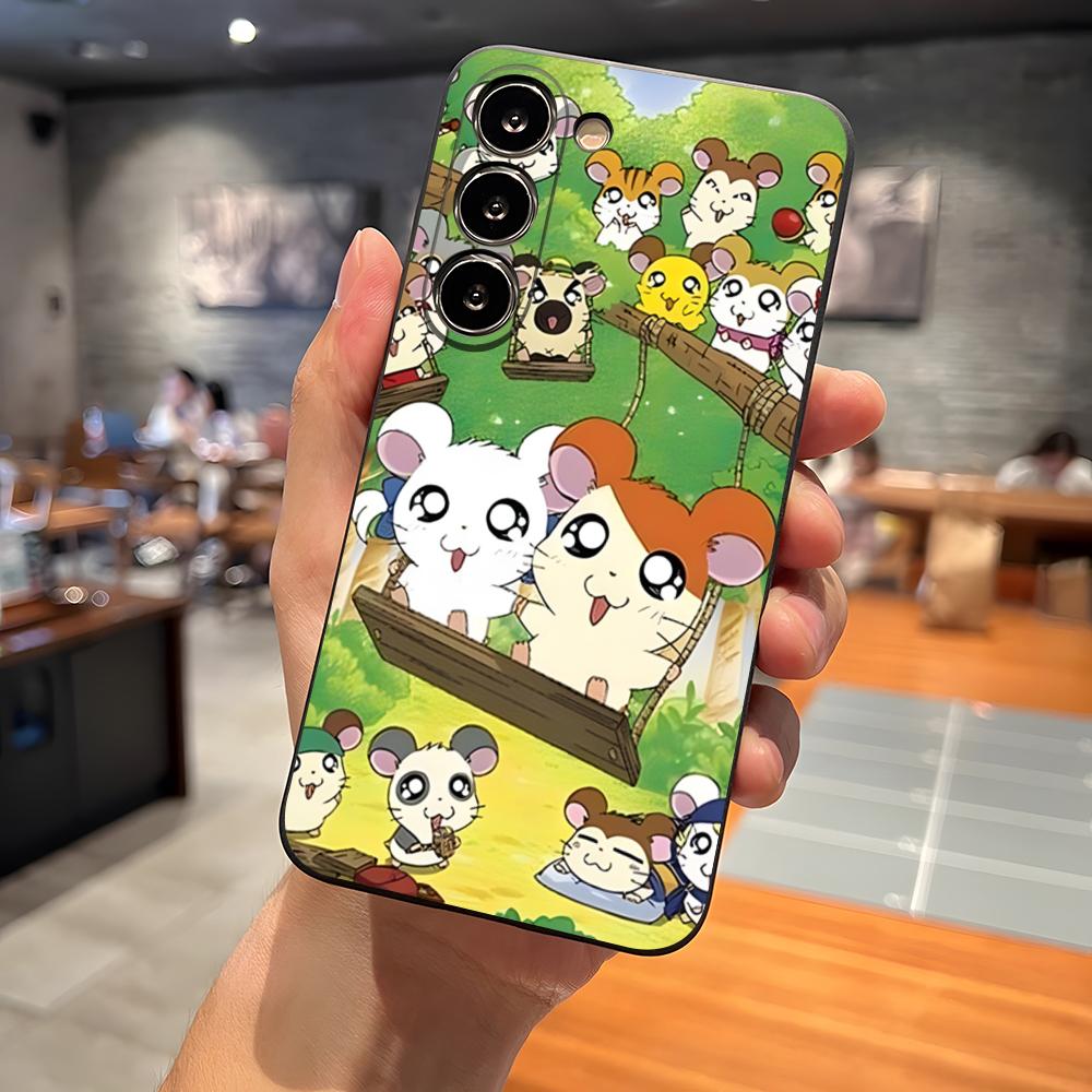 Hamtaro Hamster Phone Case For Samsung S23 Ultra S24 S22 S20 Fe S21 Plus Galaxy A54 A34 A24 A53 A13 A16 Back Cover