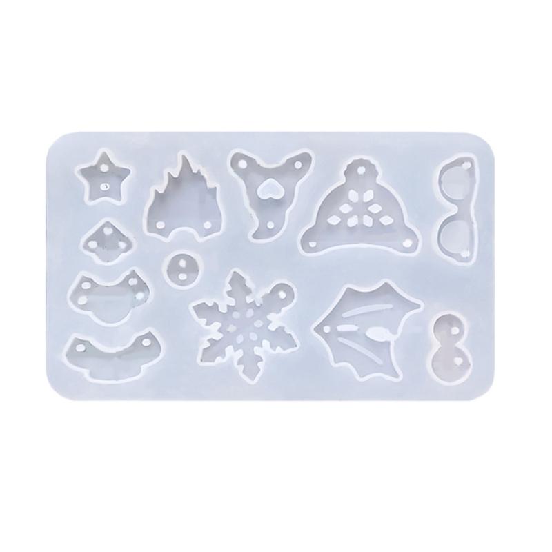 Halloween Crafting Moulds Silicone Pumpkin Specter Earring Jewelry Tool Unique Pendant Earrings Mold Silicone Texture