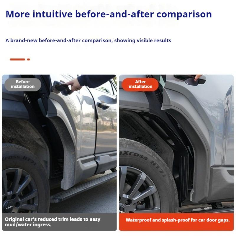 For BYD Leopard 5 Denza B5 Fangchengbao Car Specialized Mud Flaps Rear Wheel Liner Splash Guard Fender Modified Auto