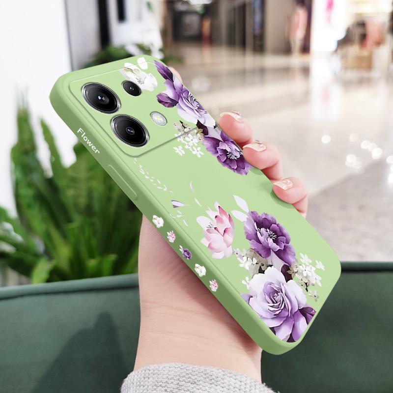 Beautiful Peony Phone Case For Xiaomi Poco F8 F7 X7 X6 F6 M6 M5 M5S F5 X5 F4 X4 M4 F3 M3 X3 Pro 4G 5G GT Silicone Cover