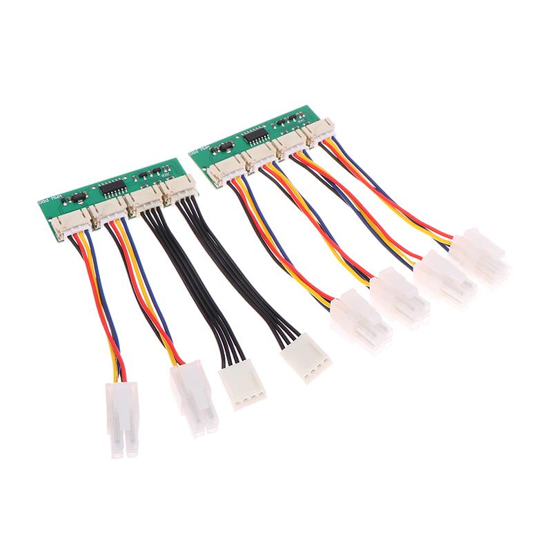 12V 4-in-1 Square 4Pin Fan Simulator Emulator Special For Antminer S21 S19kpro T21 KS5 KS5pro Fan Spoofer Dummer