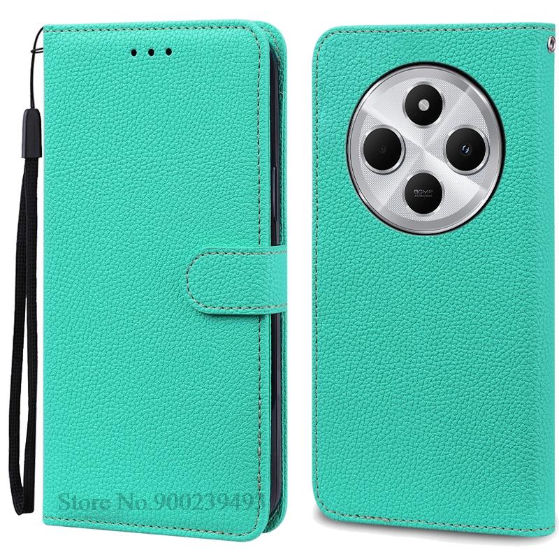 For Poco C75 Case Luxury Leather Flip Wallet Case For Poco C75 Case Xiaomi Poco C75 C 75 Case Silicone Book Cover Coque Fundas