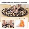 HANDUNYOU Pebble Acupressure Foot Massage Mat