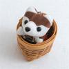 4 Colori 7CM Cotone PP Peluche Riempito Cane, Decorazione Spilla Bambini Carino Peluche Regalo