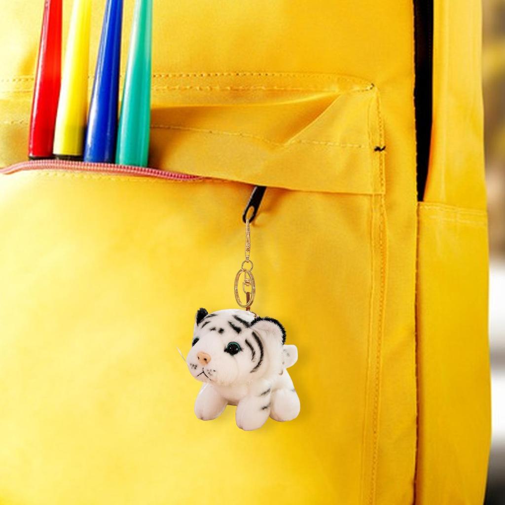 Cartoon Cute Animal Keychain Small Stuffed for Goody Bag Filler Kids Party Favors ,