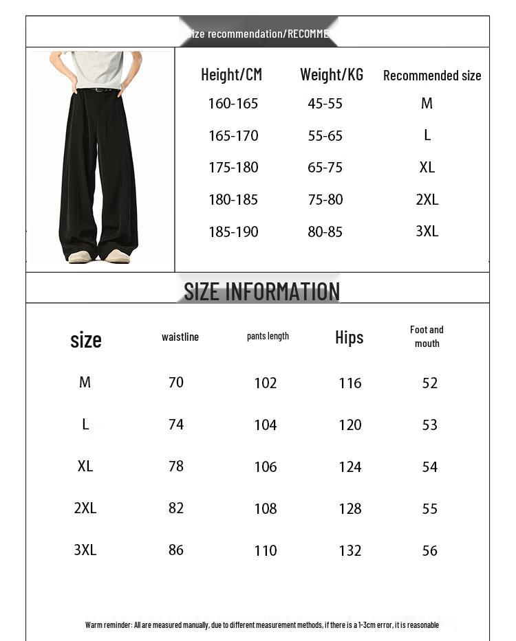 Baleno S&K Men's Ice Silk Straight-Fit Casual Trousers