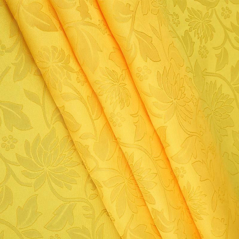 Färgad ding, glänsande lotus jacquardtyg, Hanfu i antik stil, mönstrat mörkt siden, satinleksaksdockkläder, jacquardtyg