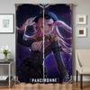 Home Interior Kitchen Curtains for Living Room 2 Pieces Blackout Curtains Door Curtain Kings Raid Bedroom Decoration Partition