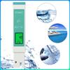 Smart Backlight Water Tester LCD Digital TDS Water Quality Testing Pen Temperature EC/TDS Test Pen for Aquarium Hydroponics