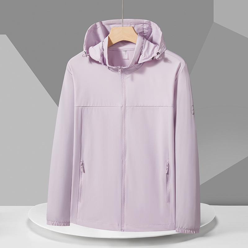 Veste d'été légère en soie glacée avec protection UV pour hommes et femmes