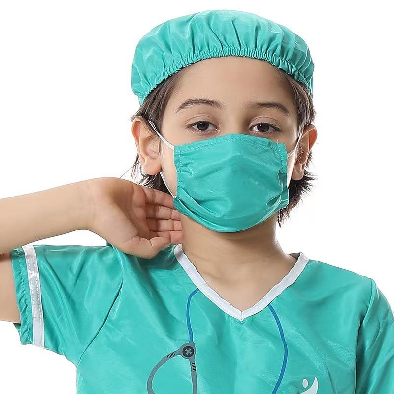 Halloween Little Doctor Costume Children Cosplay Costume Firefighter Police Engineer Nurse Doctor Costume