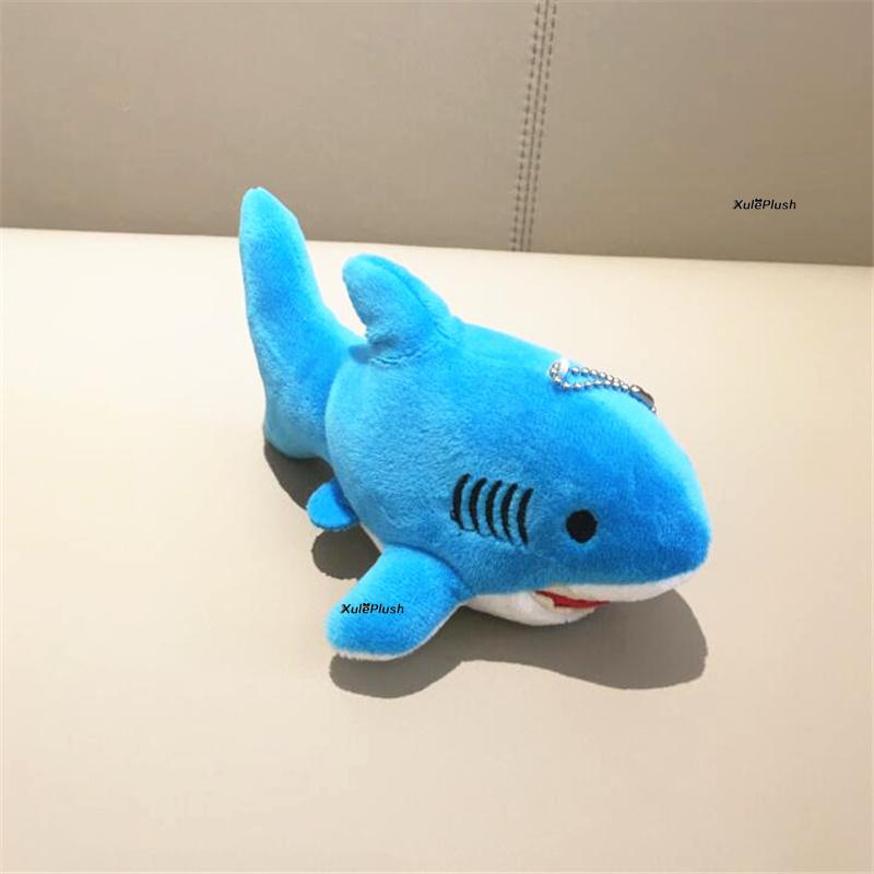 Shark Plush Toy - 2Sizes 18CM And Small 7CM Plush Stuffed Ocean Animal Kid's Gift Plush Doll