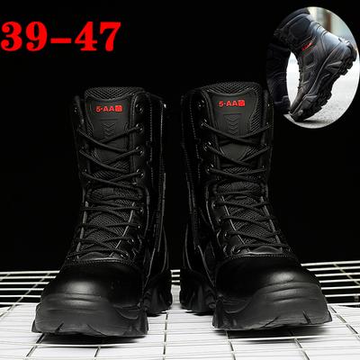 2021 Men's Warm Non-slip Outdoor Winter Boots Casual Shoes 39-47