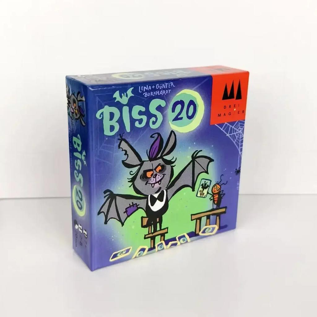 Biss 20 English version Board Game direct hit 20 cheating moth series German cockroach adult children leisure gathering game