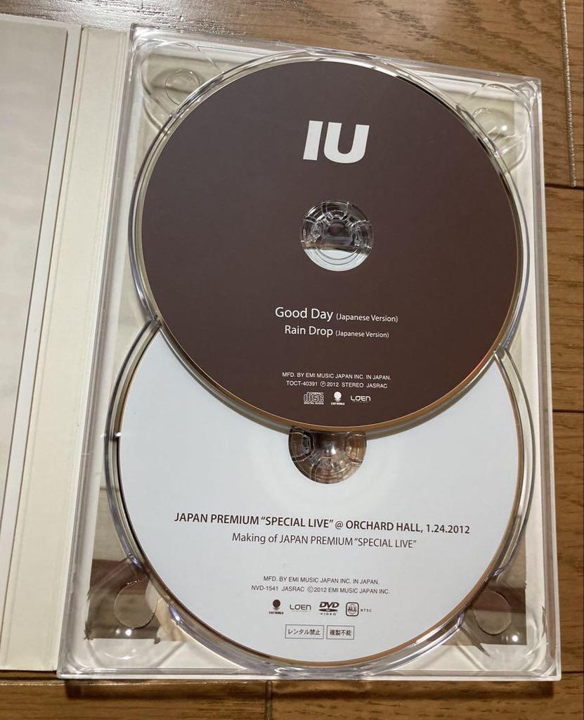 [USED] IU Good Day First Press Limited A CD K-POP Japanese Edition