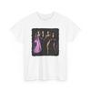 Scream Queens van de jaren 80, horror Unisex T-shirt