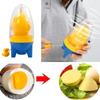 Manual Home Egg Puller Food Grade Silicone Hand Eggs Shaker Mixer Egg Mixing Tool for Hard Boiled Eggs for Kitchen