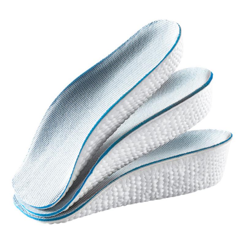 Height Increase Insoles for Men Women Shoes Flat Feet Arch Support Orthopedic Insoles Sneakers Heel Lift Memory Foam Shoe Pads
