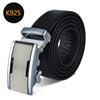 Men'S Belt First Layer Cowhide Automatic Buckle Leather Belt Business Leather Belt Men'S