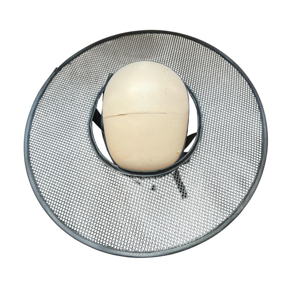 Korean Retro Mesh Headdress: Dance, Travel & Fishing Hat