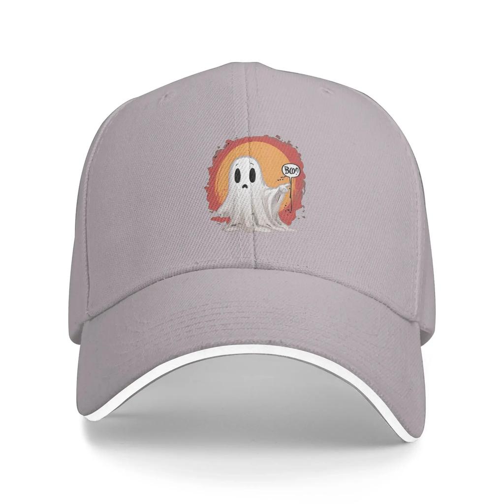 Ghost Of Disapproval Baseball Cap Cartoon Boo Trendy Trucker Hat Summer Unisex Men Hiking Fishing Snapback Cap