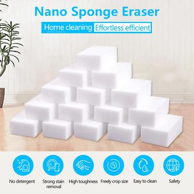 Melaminová houba Magic Sponge Eraser Eraser Cleaner Čisticí houby na kuchyňské koupelnové čisticí nástroje 10*6*2cm