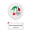 Set of 50 Christmas 12-Inch Latex Balloons: Santa & Tree Design for Party Decor
