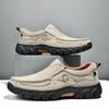 New Men Shoes Luxury Brand Mens Loafers Genuine Leather Man Casual Footwear Non-slip Hiking Shoes Male High Quality Driving Shoe