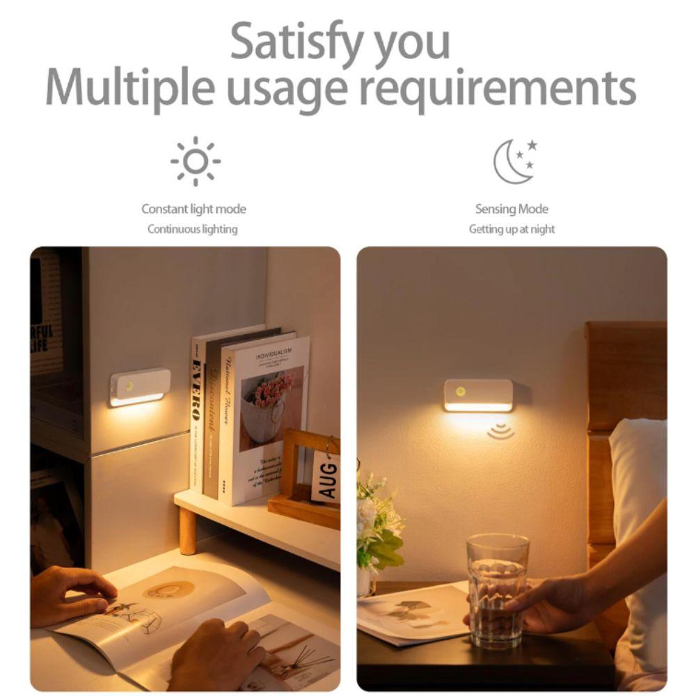 Small Design Magnetic Lights Mini Size Rechargeable Lamp Wireless Lamp Home Lighting