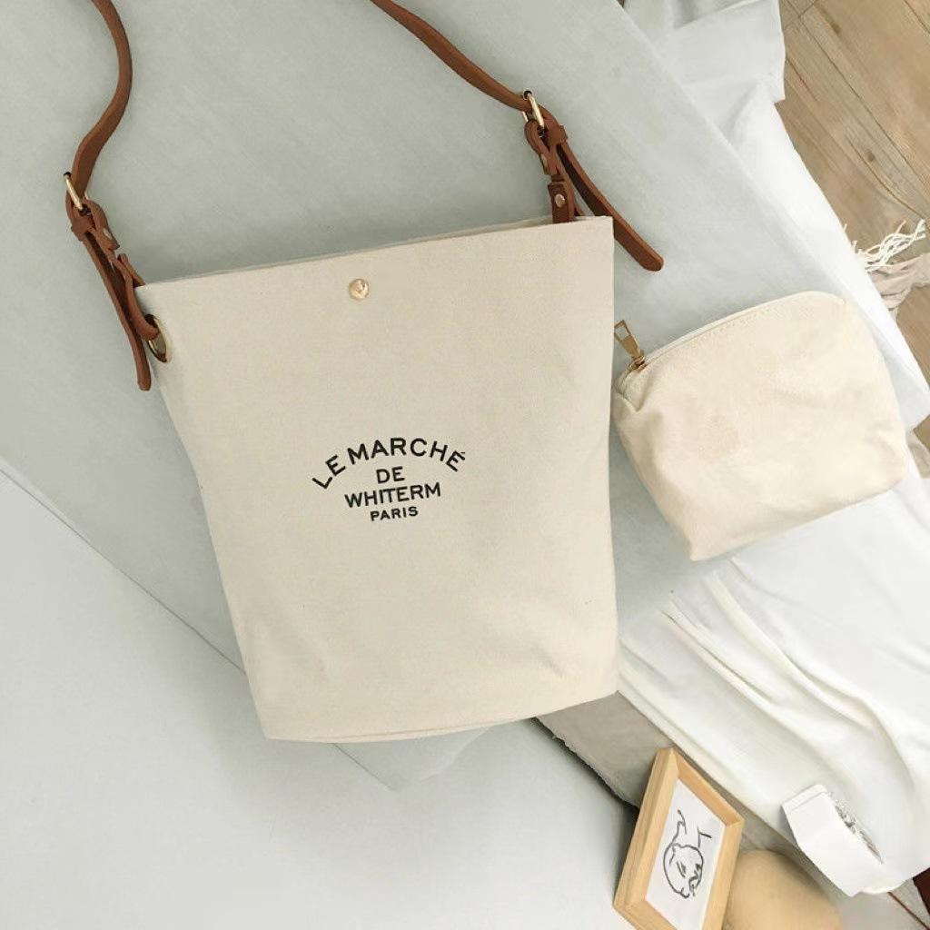 Сотни Сумка через плечо на одном плече Повседневная сумка-ведро Сумка-тоут для поездок