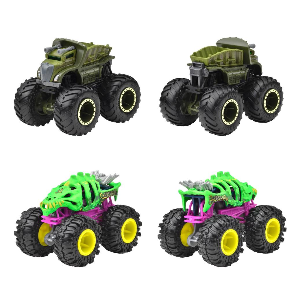 Hot Wheels Monster Truck 1:64 Assorted Vehicle Toys, Mini Cars, 8-Car Box, Ages 3+, Multi-Purpose, 983B-FYJ44