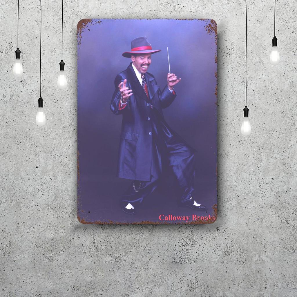Cab Calloway Vintage Tin Sign Home Decor Wall Decor Art Wall Mural Room Decoration Decor Retro Metal Sign Plate Bar Posters