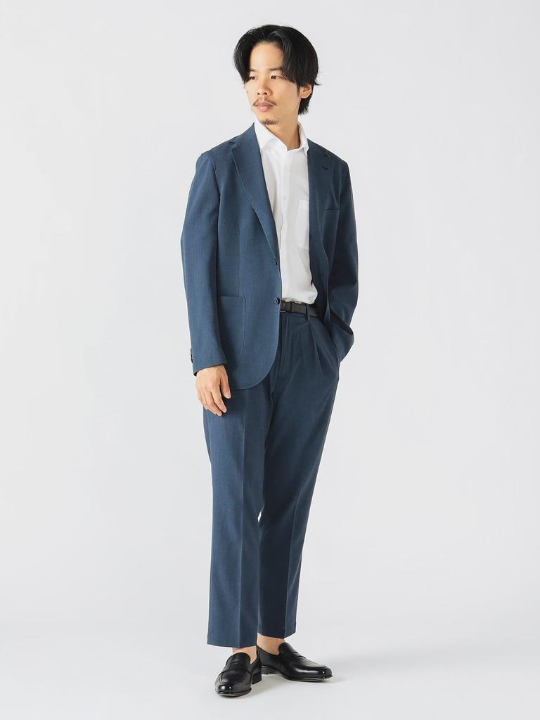 Beams Heart Men's S/S Shirt, Kalami Cutaway Collar, 2025 Spring/Summer (S-XL), White, Size L